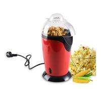 HYZHANHONG 1200W Popcorn Machine, Electric Hot Air Popcorn Maker, High-Efficiency Heating & Auto-Stir System for Home/Office