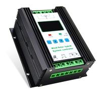 HYZHANHONG 12V, 10000W Hybrid Charge Controller, MPPT Solar Charge Controller 12V 24V 48V, Off-Grid Hybrid Charge Controller for Wind Turbine & Solar Panel,24V
