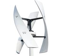 HYZHANHONG 16000W Vertical Wind Turbine Generator,12V 24V 48V Vertical Axis Permanent Magnet Wind Turbine Generator Kit for Home Camping (White),220V