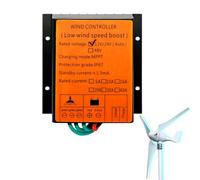 HYZHANHONG 220V,10A- 40A 12V 24V Auto 48V MPPT Wind Charge Controller for Wind Turbine Generator Water Proof IP68 for Home Use(6000W-9000W)