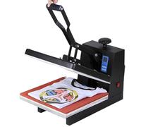 HYZHANHONG 220V, 110V Professional 15"X15" Heat Press Machine with Digital LCD Timer & Temperature Control - Perfect for DIY Custom T-Shirts(1400W)