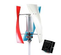 HYZHANHONG 220V, 12V 24V 48V Magnetic Dynamo12000W Vertical Wind Turbine Generator Low Noise 3 Phase For Home Farm With Charge Controller(48V)