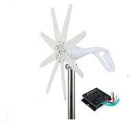 HYZHANHONG 220V,3Phase AC 8 Blades12v 24V 48V 12000W Horizontal Wind Turbine Generator Windmill Complete Kit for Street Light,Vertical Wind Turbine(12V-220V)