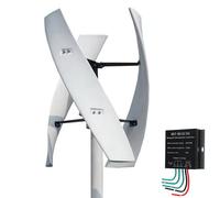 HYZHANHONG 24V, 9000W Low Speed 3 Phase Vertical Wind Power Generator W/Controller 12V 24V 48V 220V No Noise Wind Turbine Generator, for Solar Power Generation System