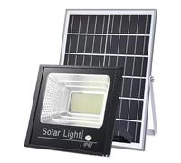 HYZHANHONG 300W LED Solar Floodlight Outdoor IP67 Waterproof with Security Lighting for Yard Garden Gutter Swimming Pool Pathway