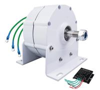HYZHANHONG 48V,1000W 12V 24V 48V 3 Phase Energy Generator Wind Power Kit for DIY Wind Turbine with Controller Brushless Generator Alternator Motor