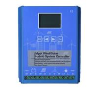 HYZHANHONG 48V, Intelligent Wind Solar Hybrid Controller 5000W Compatible with 12V/24V/48V Solar Panels & Small Wind Turbines, Suitable for DIY Solar-Wind Projects