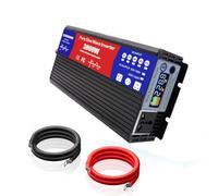 HYZHANHONG 48V to 220V,48V 3000 Watt Pure Sine Wave Inverter - 48V DC to 120V/ 220V AC Converter,Solar Power Inverter with AC Outlets LCD Display for Truck, RV, Vehicles, Off-Grid