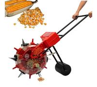 HYZHANHONG 5 mouths,10 Nozzle Hand Push Garden Drum Seeder, Peanut, Corn, And Soybean Planting Machine, Suitable for Planting Vegetable Crops with A Sowing Depth of 6-8 Cm