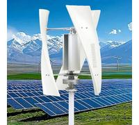 HYZHANHONG 6000W Low Speed Vertical Axis Wind Turbine Generator 12V 24V 48V 220V Free Energy Household Wind Turbine with Controller for Home, Boats, Street Lighting,48v