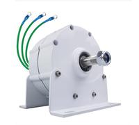 HYZHANHONG 6500W Gearless PMG Generator -Ultra-Quiet & Reliable, High Torque Low RPM Design for Wind Turbines & Micro-Hydro Systems(220V),24V