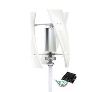 HYZHANHONG 9000W High-Power Home Wind Power Turbine Generator W/Controller 12V 24V 48V Low Speed No Noise 3 Blades Wind Turbine for Home, Boats, Street Lighting,24V