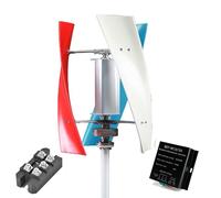 HYZHANHONG 9000W Vertical Maglev Wind Turbine Generator, 12V/24V/48V with Controller MPPT for Marine, RV, Home, Windmill Generator Suit for Hybrid Solar Wind System,12V