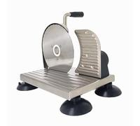 HYZHANHONG Classic Bread Slicer - Manual Rotary Sourdough Slicer, for Kitchens and Supermarkets, Stainless Steel Blades, Thickness Adjustable (Stainless Steel)