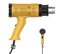 HYZHANHONG DIY Handmade Car Film Heat Gun 60-650 ℃ Temperature Adjustable with 3 Nozzles for Crafts, Shrink Wrapping Tubing, Paint Removing
