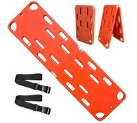 HYZHANHONG Foldable Spine Board Stretcher Backboard,Life-Saving Board for Lifeguards, Plastic Water Floating Back Boards, Weight Capacity 159Kg / 350Lb