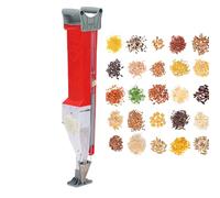 HYZHANHONG Green,Handheld Home Garden Seeder, Stainless Steel Single Mouth Seeder, Adjustable Grain Size Suitable for Planting Cotton, Soybeans, And Corn
