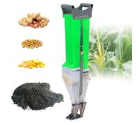 HYZHANHONG Green,Home Manual Seeder, Adjustable Manual Dual Port Seeder, Suitable for Various Types of Farmland Such As Greenhouses, Hills, Mountainous Areas, Plains, And Dry Land