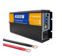 HYZHANHONG High-Efficiency 4000W Power Inverter Portable, Sturdy Build Overheat Protectiondc12v 24V 48V 60V 72V To 220V AC Pure Sine Waveinverter, 48V To 220V,24V to 220V60HZ