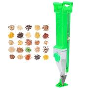 HYZHANHONG Red,Handheld Home Garden Seeder, Stainless Steel Single Mouth Seeder, Adjustable Grain Size Suitable for Planting Cotton, Soybeans, And Corn