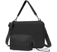 HYZUO 13.3-14 Inch Hard Shell Case Laptop Sleeve Bag for MacBook Pro 14 M5-M1 Pro/Max A3426 A3427 2026-2021, MacBook Air/Pro 13 M5-M1 A3449, 13" MacBook Neo, Surface Laptop 13-13.8, Black