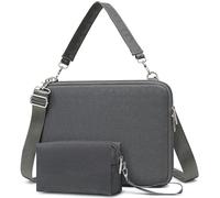 HYZUO 13.3-14 Inch Hard Shell Case Laptop Sleeve Bag, Space Grey | for MacBook Pro 14 M5-M1 Pro/Max A3426 A3427 2026-2021, MacBook Air/Pro 13 M5-M1 A3449, MacBook Neo 13,Surface Laptop 13-13.8