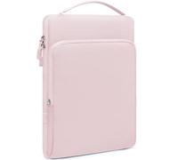 HYZUO 13.3-14 Inch Laptop Bag Sleeve Case for MacBook Pro 14 M5, Pale Pink | for MacBook Pro 14 M5-M1 Pro/Max A3426 A3427 2026-2021, MacBook Air/Pro 13.3, Case for 13 13.5 13.8 Surface Laptop Dell HP