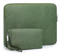 HYZUO 13.3-14 Inch Laptop Case Sleeve Bag Set for MacBook Pro, Grass Green | for MacBook Pro 14 M5-M1 Pro/Max A3426 A3427 2026-2021, MacBook Air/Pro 13.3, Case for 13.3 13.5 13.8 Surface Book/Laptop HP
