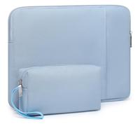 HYZUO 13.3-14 Inch Laptop Case Sleeve Bag Set for MacBook Pro, Pale Blue | for MacBook Pro 14 M5-M1 Pro/Max A3426 A3427 2026-2021, MacBook Air/Pro 13.3, Case for 13.3 13.5 13.8 Surface Book/Laptop HP