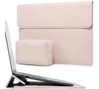 HYZUO 13.3-14 Inch Laptop Case Sleeve with Stand Feature, Apricot | for MacBook Pro 14 M5/M4/M3/M2/M1 A3426 A3427 2026-2021, MacBook Pro/Air 13.3, 13.5 13.8 Surface Laptop,HP Spectre X360 13/14