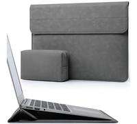 HYZUO 13.3-14 Inch Laptop Case Sleeve with Stand Feature, Dark Grey | for MacBook Pro 14 M5/M4/M3/M2/M1 A3426 A3427 2026-2021, MacBook Pro/Air 13.3, 13.5 13.8 Surface Laptop,HP Spectre X360 13/14