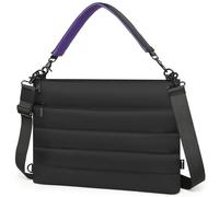 HYZUO 13.3-14 Inch Laptop Sleeve Bag for MacBook Pro 14 M5-M1 A3426 A3427, MacBook Pro/Air 13, 13" 13.3" Dell/HP/Lenovo/Asus/Acer/Samsung, Women Shoulder Bags Case Work Daily Handbag, Black