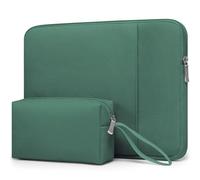 HYZUO 13.3-14 Inch Laptop Sleeve Bag Set for MacBook Pro 14 M5/M4/M3/M2/M1 Pro/Max A3426 A3427 2026-2021, MacBook Air/Pro 13.3, 13.5-13.8" Surface Book/Laptop, NoteBook Case for 13.3" HP, Jungle Green