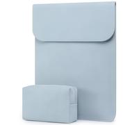 HYZUO 13.3-14 Inch Laptop Sleeve Case for MacBook Pro 14 M5, Pale Blue | for MacBook Pro 14 M5/M4/M3/M2/M1 Pro/Max A3426 A3427 2026-2021, 13.3" MacBook Air/Pro, 13.5-13.8 Surface Laptop, HP Envy 13