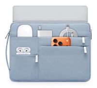 HYZUO 13 Inch Laptop Case Sleeve Bag for MacBook Air 13 M5 A3449 M4 M3 M2 M1 2026-2018, 13" MacBook Neo 2026 A3404, MacBook Pro 13 M2 M1 2026-2016, iPad Air/Pro 13, Surface Pro, XPS 13, Pale Blue
