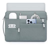 HYZUO 13 Inch Laptop Case Sleeve Bag for MacBook Pro/Air 13 M5, Ash Blue | for MacBook Air 13 A3449 M5-M1 2026-2018, MacBook Neo 13, MacBook Pro 13 M2 M1 2026-2016, iPad Air/Pro 13,Surface Pro,XPS 13