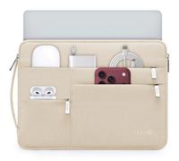HYZUO 13 Inch Laptop Case Sleeve Bag for MacBook Pro/Air 13 M5, Sand | for MacBook Air 13 A3449 M5-M1 2026-2018, MacBook Neo 13, MacBook Pro 13 M2 M1 2026-2016, iPad Air/Pro 13,Surface Pro,XPS 13