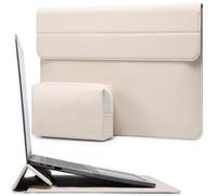 HYZUO 13 Inch Laptop Case Sleeve with Stand for 2026-2018 MacBook Air 13 M5 M4 M3 M2 M1, 2026 13" MacBook Neo, 2026-2016 MacBook Pro 13 M2 M1, iPad Pro/Air 13, Surface Pro 12-3, XPS 13, Beige