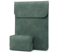 HYZUO 13 Inch Laptop Sleeve PC Case for MacBook Pro 13 M2 M1 2026-2016, 13" MacBook Neo 2026 A3404, MacBook Air 13 M5 A3449 M4 M3 M2 M1 2026-2018, 13" iPad Pro/Air, Surface Pro, XPS 13, Midnight Green