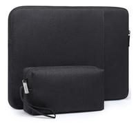 HYZUO 14-15 Inch Laptop Case Sleeve Bag Set for MacBook Air M5, Black | for MacBook Air 15 M5 A3448 M4 M3 M2 2026-2023, MacBook Pro 15, XPS 14/15 Plus, Case for 14 15 Surface HP Lenovo Asus Acer