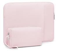 HYZUO 14-15 Inch Laptop Case Sleeve Bag Set for MacBook Air M5, Pale Pink | for MacBook Air 15 M5 A3448 M4 M3 M2 2026-2023, MacBook Pro 15, XPS 14/15 Plus, Case for 14 15 Surface HP Lenovo Asus Acer