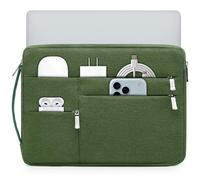 HYZUO 14-15 Inch Laptop Sleeve Bag for MacBook Air 15 M5 A3448 M4 M3 M2 2026-2023, MacBook Pro 15, 15" Surface Laptop, XPS 14/15 Plus, NoteBook Case for 14" HP Dell Lenovo Asus Acer, Grass Green