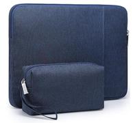 HYZUO 14-15 Inch Laptop Sleeve Bag Set for MacBook Air 15 M5 A3448 M4 M3 M2 2026-2023, MacBook Pro 15, XPS 14/15 Plus, 15" Surface Laptop, NoteBook Case for 14" HP Lenovo Asus Acer, Navy Blue