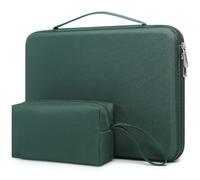 HYZUO 15-16 Inch Hard Shell Laptop Case Sleeve for MacBook, Midnight Green | for MacBook Pro 16 M5/M4/M3/M2/M1 Pro/Max A3428 A3429 2026-2019, MacBook Air 15 M5/M4/M3/M2 2026-2023, 15" Surface Laptop