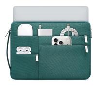 HYZUO 15-16 Inch Laptop Case Sleeve Bag for MacBook Pro 16 M5, Dark Green | for MacBook Pro 16 M5-M1 Pro/Max A3428 A3429 2026-2019, 15" Surface Book, Case for 15" 15.6" HP Dell Lenovo Asus Acer Samsung
