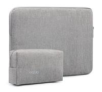 HYZUO 15-16 Inch Laptop Sleeve Bag for MacBook Pro 16 M4/M3/M2/M1 Pro/Max, 15" Surface Book, NoteBook Case for 15" 15.6" HUAWEI Dell Acer Lenovo HP ThinkBook Samsung Asus, Light Grey