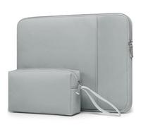 HYZUO 15-16 Inch Laptop Sleeve Bag Set for MacBook Pro 16 M5/M4/M3/M2/M1 Pro/Max A3428 A3429 2026-2019, 15" Surface Book, NoteBook Case for 15" 15.6" HP Dell Lenovo Asus Acer Samsung, Rock Grey