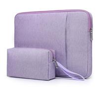 HYZUO 15-16 Inch Laptop Sleeve Bag Set for MacBook Pro 16 M5/M4/M3/M2/M1 Pro/Max A3428 A3429 2026-2019, 15" Surface Book, NoteBook Case for 15" 15.6" HP Dell Lenovo Asus Acer Samsung, Lilac Purple