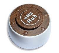 Hz Hub Solfeggio Hertz Frequency Vibrational Sound Healing & White Noise Portable Sound Machine. Meditation/Sleeping/Yoga/Study/Relaxing 15 Calming Sounds. 3 Timers & 3 Lights (Dark Grain, Standard)