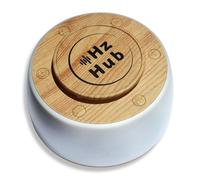 Hz Hub Solfeggio Hertz Frequency & White Noise Portable Sound Machine. Meditation/Sleeping/Yoga/Study/Baby/Adult/Office/Relaxing. 15 Calming Sounds. 3 Timers. 3 Lights. (Light Wood Grain, Standard)